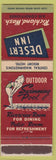 Matchbook Cover - Desert Inn Richland WA girlie