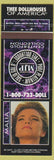Matchbook Cover - Dollhouse Strip Clubs Malia chain girlie