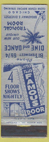 Matchbook Cover - Famous Door Chicago IL girlie