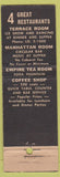Matchbook Cover - Hotel New York City girlie