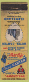 Matchbook Cover - Hotel Carter Cleveland OH girlie WEAR