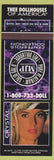 Matchbook Cover - Dollhouse Strip Clubs Crystal chain girlie