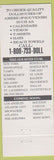 Matchbook Cover - Dollhouse Strip Clubs Crystal chain girlie