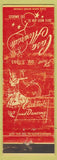 Matchbook Cover - Casa Alvarado Los Angeles CA girlie