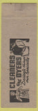 Matchbook Cover - Ideal Cleaners Stuttgart AR girlie