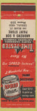 Matchbook Cover - Spred Paint Andrews Son Urbana OH low phone
