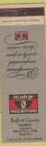 Matchbook Cover - Bedford County Drugs Shelbyville TN low phone #