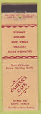 Matchbook Cover - Carter's Cafe Long Beach CA King Midas