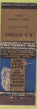 Matchbook Cover - Paul Revere Insurance RD Foreman Cedar Rapids IA WORN