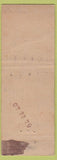 Matchbook Cover - Paul Revere Insurance RD Foreman Cedar Rapids IA WORN
