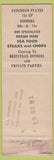 Matchbook Cover - Salzman's Goldgrube Bar WORN
