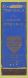 Matchbook Cover - Massachusetts Insurance Carroll Mitchell Pittsfield ME