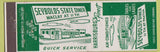 Matchbook Cover - Seybolds Diner Harrisburg PA
