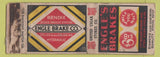 Matchbook Cover - Engle Brake Bendix Philadelphia PA Cigars DQ WORN