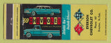 Matchbook Cover - 1959 Chevrolet Everson Drayton ND low phone #