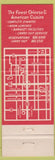 Matchbook Cover - Howard Wong's Chinese Restaurant Bloomington MN