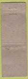 Matchbook Cover - Junction Inn Mount View  low phone # WEAR