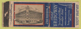 Matchbook Cover - Hotel Bridgway Springfield MA DQ WORN
