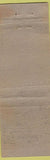 Matchbook Cover - Hotel Bridgway Springfield MA DQ WORN