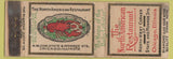 Matchbook Cover - North American Restaurant Chicago IL Lobster WEAR