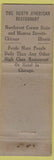 Matchbook Cover - North American Restaurant Chicago IL Lobster WEAR