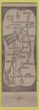 Matchbook Cover - Jug End Barr Berkshires South Egremont MA