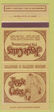 Matchbook Cover - Jessie Cates Restaurant Westlake Village CA girlie 30 Strike