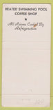 Matchbook Cover - Desert Inn Motor Hotel Salt Lake City UT girlie 30 Strike