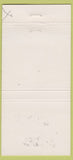 Matchbook Cover - Atlas Supper Club Los Angeles CA girlie 30 Strike