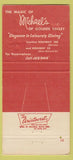 Matchbook Cover - Michael's Minneapolis MN girlie 30 Strike