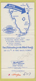 Matchbook Cover - McKee Jungle Gardens Vero Beach FL girlie 30 Strike