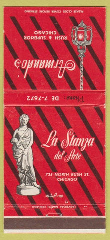 Matchbook Cover - Armando's Chicago IL girlie Italian Restaurant 30 Strike