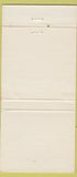 Matchbook Cover - Ma Barker's Garage Kenmore NY girlie Prohibition  30 Strike
