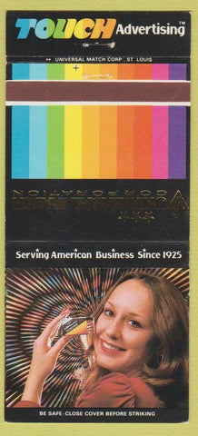 Matchbook Cover - Universal Match Corp girlie 30 Strike