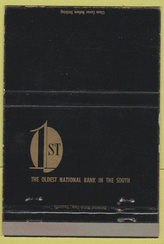 Matchbook Cover - 1st National Bank 40 Strike