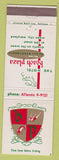 Matchbook Cover - Hotel Beach Plaza Ocean City MD