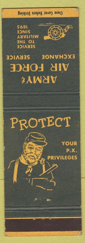 Matchbook Cover - Army & Air Force Exchange Huntington Station LI NY WEAR