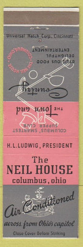 Matchbook Cover - Neil House Columbus OH