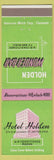 Matchbook Cover - Hotel Holden Dayton OH