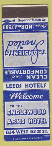 Matchbook Cover - Englewood Arms Hotel New York City