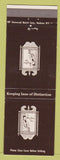 Matchbook Cover - Wayfarer Inns Rhinebeck Johnstown Poughkeepsie NY