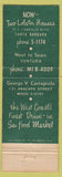 Matchbook Cover - Lobster House Santa Barbara CA
