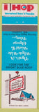 Matchbook Cover - International House of Pancakes