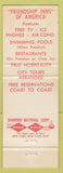 Matchbook Cover - El Rancho Motor Lodge Torrance CA