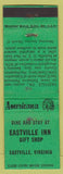 Matchbook Cover - Eastville Inn Gift Shop Eastville VA WEAR