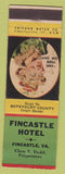 Matchbook Cover - Fincastle Hotel VA WEAR