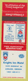 Matchbook Cover - Knights Inn Motel Ashland OR