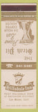Matchbook Cover - Hillsdale Inn San Mateo CA