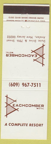 Matchbook Cover - Beachcomber Motel Avalon NJ