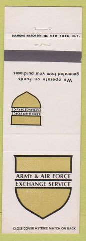 Matchbook Cover - Army & Air Force Exchange Service